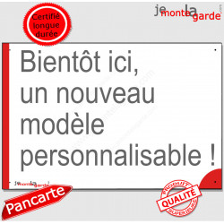 Bientôt ici, un nouveau modèle personnalisable !