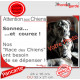 Photo Personnalisable, plaque portail humour PLURIEL "Attention aux Chiens, Sonnez et Courez, besoin d'exercice !"