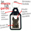 Porte-Clefs cuir vegan, photo Berger Hollandais